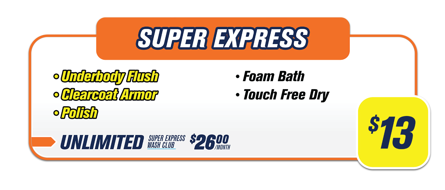 EZ Express Car Wash - Goffstown, NH - Pricing